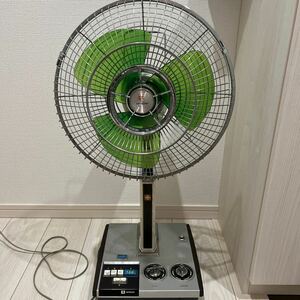 HITACHI 日立 H-646形100V さわ風 扇風機 昭和レトロ 30cm 3枚羽根 伸縮可