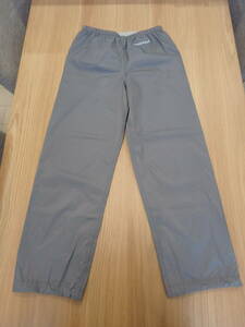[ новый товар * не использовался ] Mont Bell krepa- брюки kids( детский ) размер 150 цвет : серый номер товара :#1128289 непромокаемая одежда * защищающий от холода 