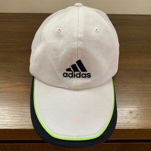 アディダス adidas 帽子 キャップ 白 ホワイト スポーツ CAP