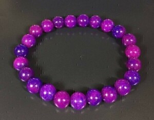 [Premio Fortuna] purple .. bracele rare purple ... use.8 millimeter . approximately 15.5 centimeter 30142##
