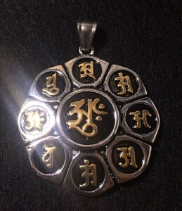  9 character Mantra gold . character specification lotus flower Mantra Lotus Mantra titanium steel + stainless steel 46 millimeter ×46 millimeter ( body ) 312221*