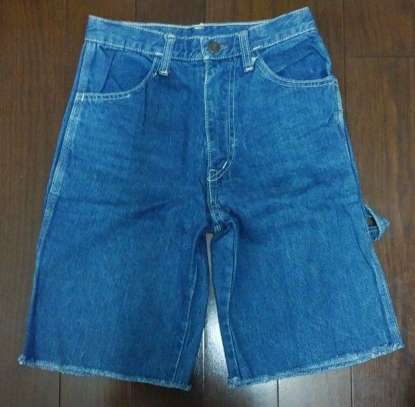 デニム ハーフパンツ ペインター