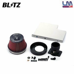 BLITZ ブリッツ サスパワー コアタイプLM レッド エアクリーナー レガシィツーリングワゴン BRG H24.5～ FA20 ターボ 59180