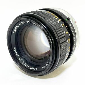 ★極上品★キャノン Canon FD 50mm F1.4 S.S.C. #117.44