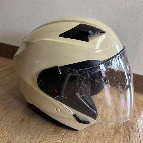 ZEROS HELMET RK-2 ジェットヘルメット アイボリー系