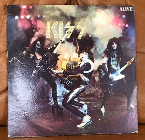 中古LPレコード KISS / ALIVE! VIP-9517 2枚組アルバム 国内盤 12インチ ビニール盤 