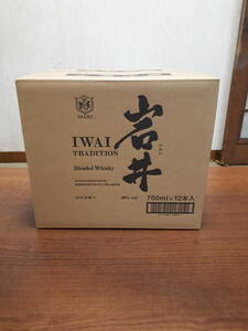 マルスウイスキー岩井トラディション750ml未開封1ケース12本