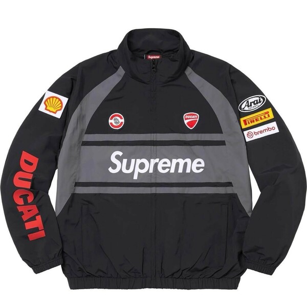 Supreme x Ducati Track Jacket Black　L 新品