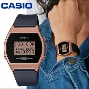 CASIO カシオ 腕時計 レディース チープカシオ チプカシ 海外モデル デジタル LW-204-1A 女性　ローズゴールド