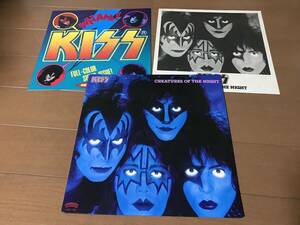 LP KISS キッス 暗黒の神話 28S-138 カラーブックレット付 美品