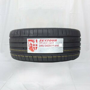 送料無料 245/35R19 89W ZEXTOUR PREMIUM LS669 23年製 新品 サマータイヤ 1本価格 【セール品】