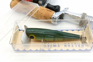 60s Dalton Twist wood lure Heddon Crazy Crawler Arbogast Jitterbug. exceeding fishing power ABU road comfort ZEAL BALSA50 is to Lee z liking also recommendation 