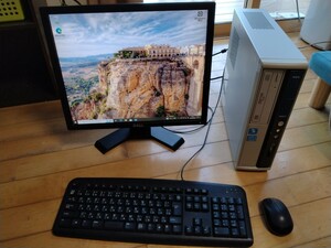 NEC Mate ML-D/Windows10 Pro/Core i5-2400S 4コア/メモリ4GB/SSD64GB/DVDマルチ/DELL17インチディスプレイ/キーボード/ワイヤレスマウス