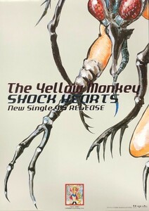 ☆THE YELLOW MONKEY ザ・イエロー・モンキー B2 告知 ポスター 「SHOCK HEARTS」 未使用