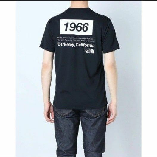 ノースフェイス　６６オリジナル Tシャツ ブラック バックプリント