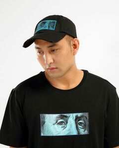 BA68)HUDSON NYC OUTERWEAR BLUE FACE Tシャツ半袖＆キャップ(H1052803)BLK/ハドソンアウターウエアー/S/XL/2XL/4XL/USサイズ