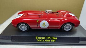 スケール 1/43 FERRARI 375 PLUS ！ 24h Le Mans 1954年 フェラーリ！ 世界の名レーシングカー！