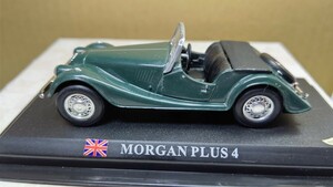 スケール 1/43 MORGAN PLUS 4 ！ イギリス 世界の名車コレクション！ デル プラド カーコレクション！ 