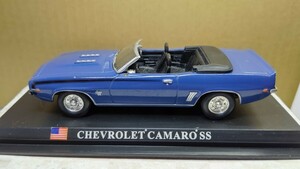 スケール 1/43 CHEVROLET CAMARO SS ！ アメリカ 世界の名車コレクション！ デル プラド カーコレクション！左ミラー欠落。