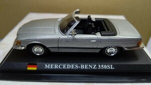 スケール 1/43 MERCEDES-BENZ 350SL ！ ドイツ 世界の名車コレクション！ デル プラド カーコレクション！