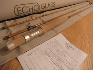 【美品】エコーグラス（ECHO　GLASS） 6ft9in#3 グラスロッド