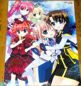 魔法少女リリカルなのはViVid B2ポスター コンプエース2012年9・10月号ゲーマーズ連動購入特典 美少女系