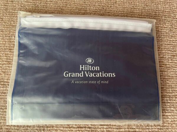 未開封品　Hilton Grand Vacations ビニール　ポーチ