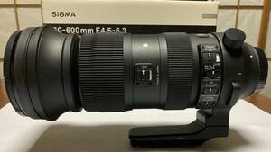 SIGMA 60-600mm F4.5-6.3 DG OS HSM Sports+テレコンバーター TC-1401+USB Dock UD-01EO キャノン用 美品