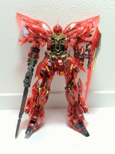 ★送料350円、ジャンク★　RG シナンジュ クリアカラー （検索 ユニコーンガンダム ガンプラ 完成品 ガンダムベース限定 プレバン　レア