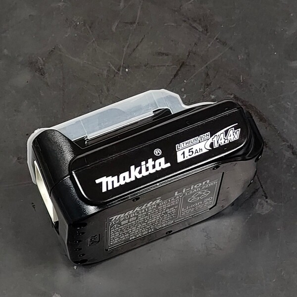 中古品 マキタ makita 純正品 14.4V 1.5Ah リチウムイオンバッテリ BL1415N フル充電確認済 充電池 ①