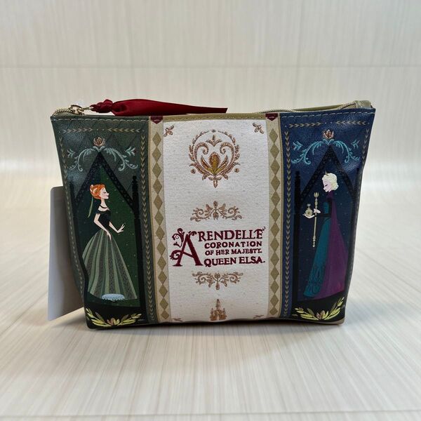 新商品 ディズニー アナ雪 ポーチ ファンタジースプリングス 新品