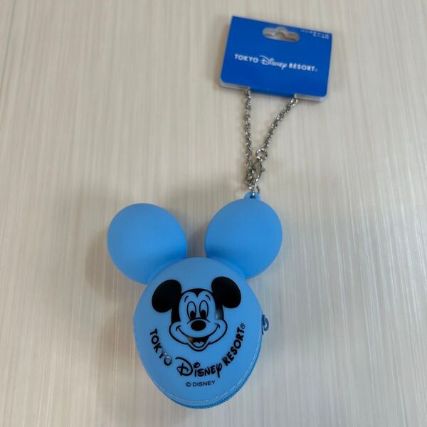 ディズニー バルーン バッグチャーム ブルー 新品