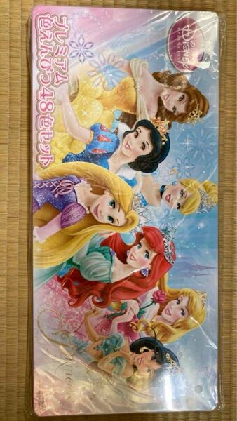 ディズニー プリンセス プレミアム色えんぴつ４８色セット Princess