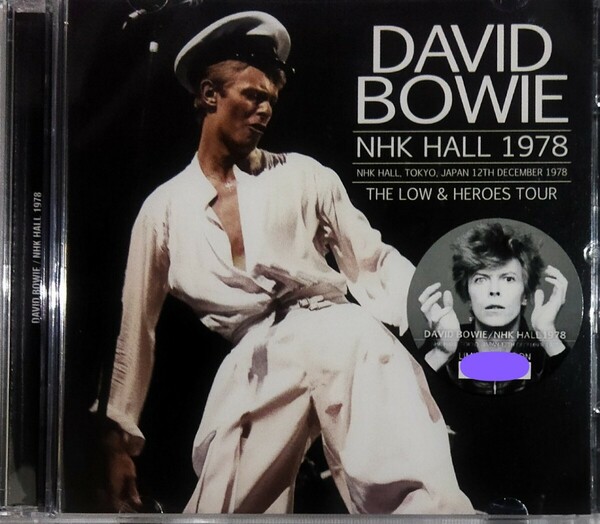 【送料ゼロ】David Bowie ’78 東京 ボーナス付 Live Tokyo Japan デビッド・ボウイ Adrian Belew