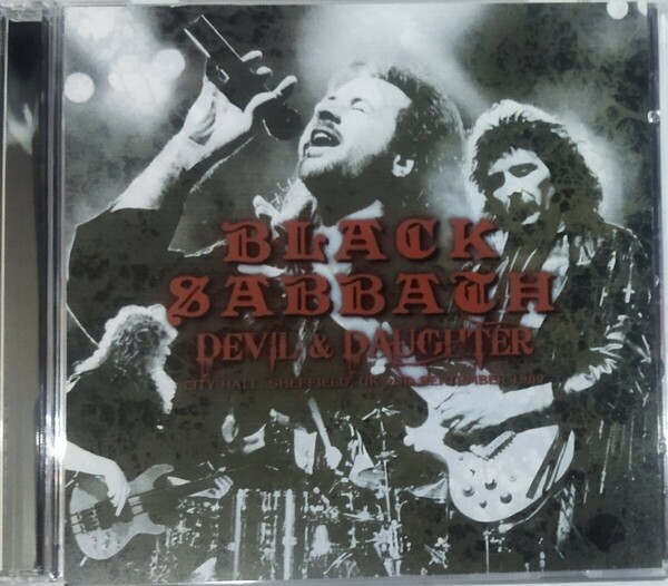 【送料ゼロ】Black Sabbath ’89 Live Sheffield UK ブラック・サバス Cozy Powell Tony Iommi