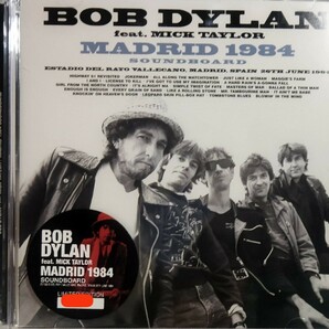 【送料ゼロ】Bob Dylan '84 Soundboard Live Madrid Spain ボブ・ディラン Mick Taylor