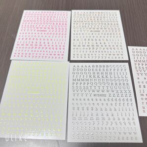 ネイルシール シール ハンドメイド