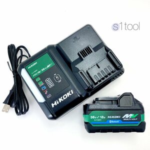  new goods unused HiKOKI battery BSL36A18BX original + charger UC18YDL2( high ko-kiBluetooth 36V / 18V original unused goods . battery genuine products )