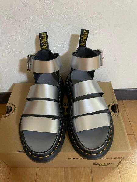 Dr.Martens サンダル　シルバー　silver CLARISSAⅡ サイズ3 36