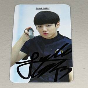  John gk(BTS)*[O!RUL8,2?]. go in privilege Random photo card * autograph autograph 