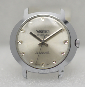 1960 period? Wiseman Switzerland Movement hand winding Vintage antique wristwatch 