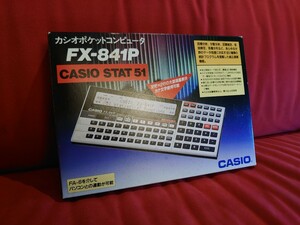 [CASIO]FX-841P POCKET COMPUTER pocket computer Casio pocket computer program calculator calculator 