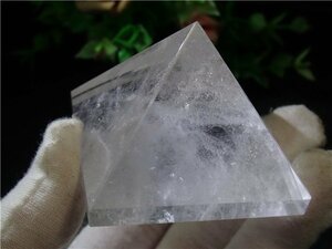 AAA級天然水晶ピラミッド179B8-50B01b