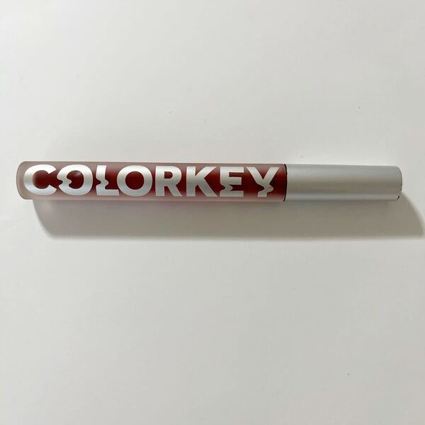 COLORKEY カラーキー ベルベットマットティント・O611 真朱 ブライトオレンジ・口紅・定価1980円