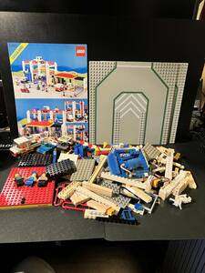 [ Vintage * Junk ]LEGO 6394 Metro Park & Service Tower Lego parking center parts shortage equipped 