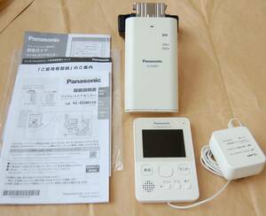 【即決】Panasonic ワイヤレスドアモニター「ドアモニ」VL-SDM310-W 親子セット 簡単設置・ワンタッチ取付 現状渡し 60サイズ発送