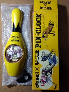  round 1/ Lupin III / pin clock / operation OK/ not for sale / Novelty 