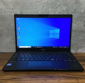 1円～ ●富士通 LIFEBOOK U939/B / Celeron 4305U (2.20GHz) / メモリ 4GB / SSD 128GB / 13.3型 フルHD (1920×1080) / Win10 Pro 64bit