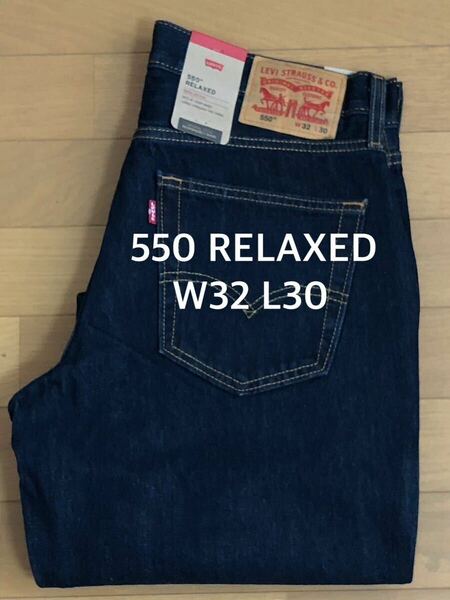 Levi's 550 RELAXED FIT RINSE SW W32 L30