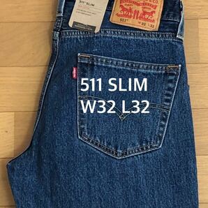 Levi's 511 SLIM FIT DARK INDIGO W32 L32